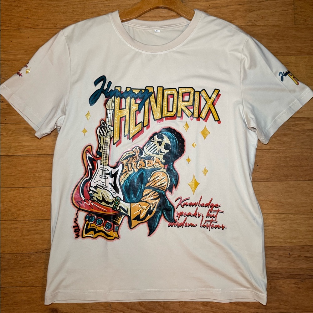 Jimmy Hendrix Graphic T-Shirt - Size Small (NEVER WORN)